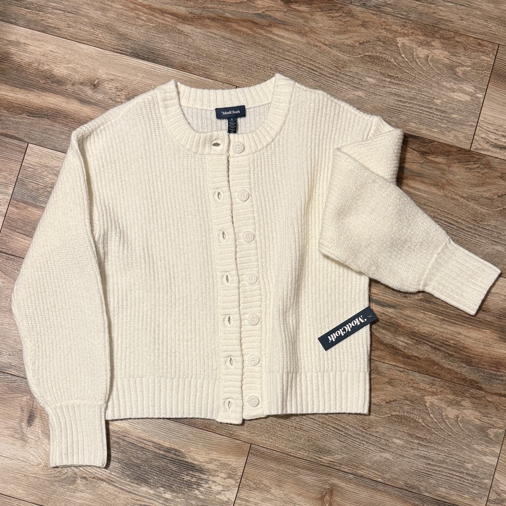 Modcloth Cream Women's Cardigan